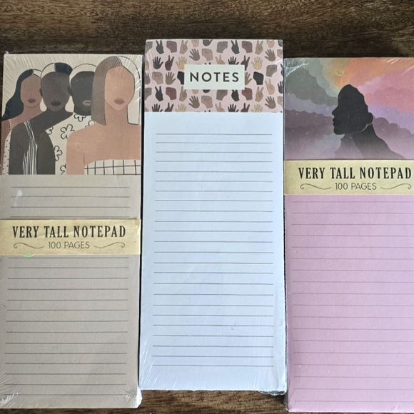 Kenzi Sudio Co Hey Bre Very Tall Notepad 100 Pages - Picture 1 of 2